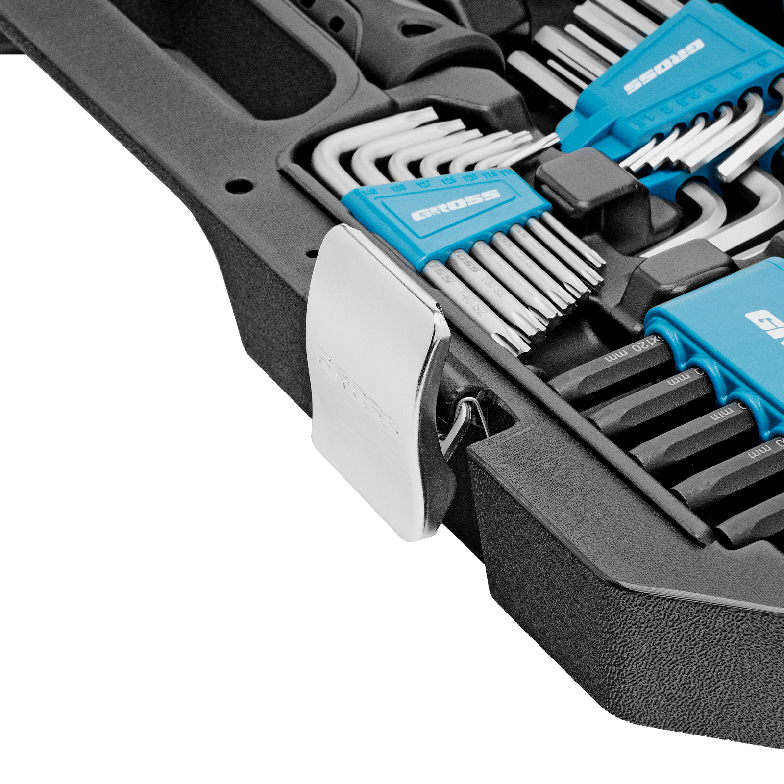 картинка Набор инструментов, 1/4", 1/2", CrV, 120 зубьев, 115 предметов Gross от магазина Одежда+
