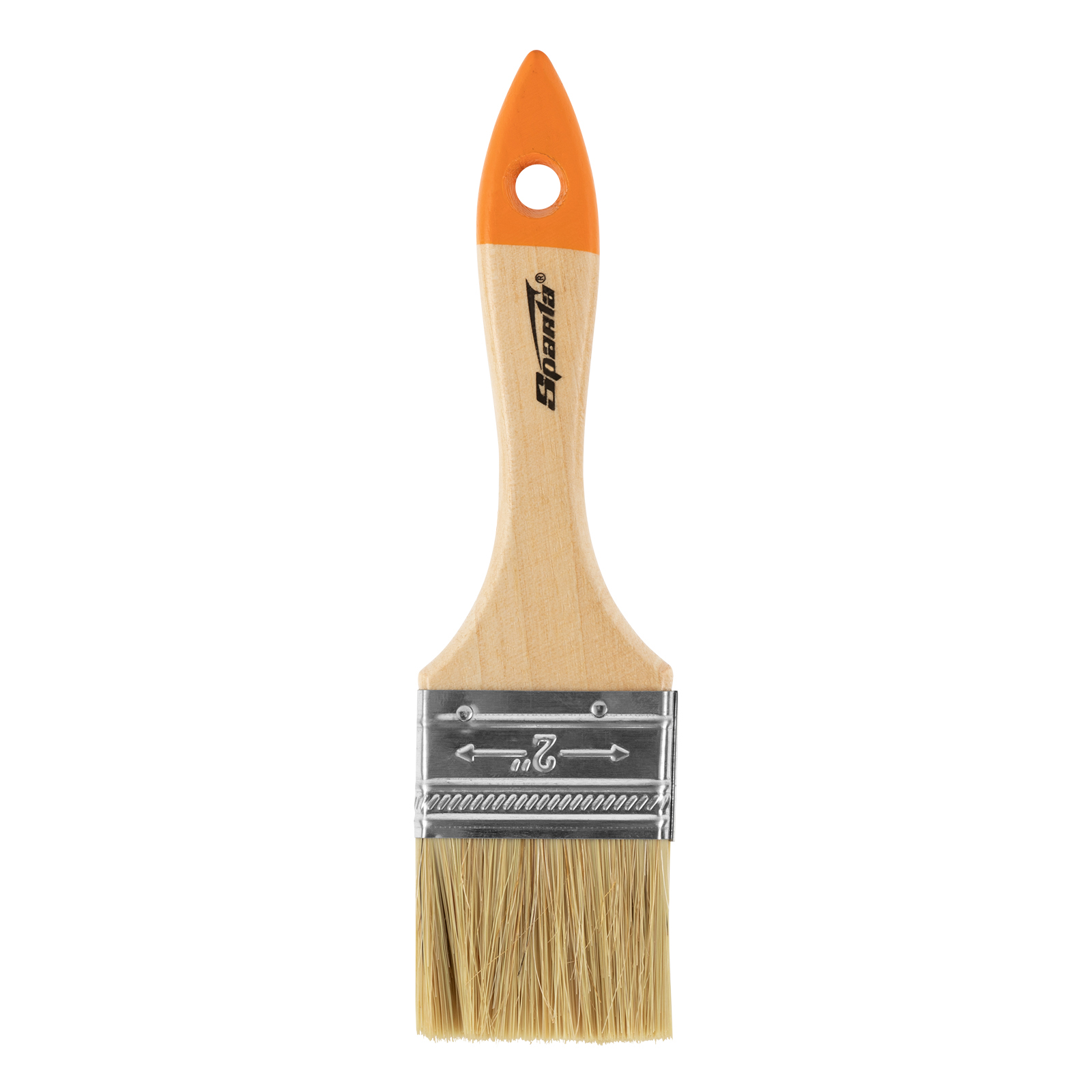 картинка Кисть плоская Slimline 2" (50 мм) натуральная щетина, деревянная ручка Sparta от магазина Одежда+