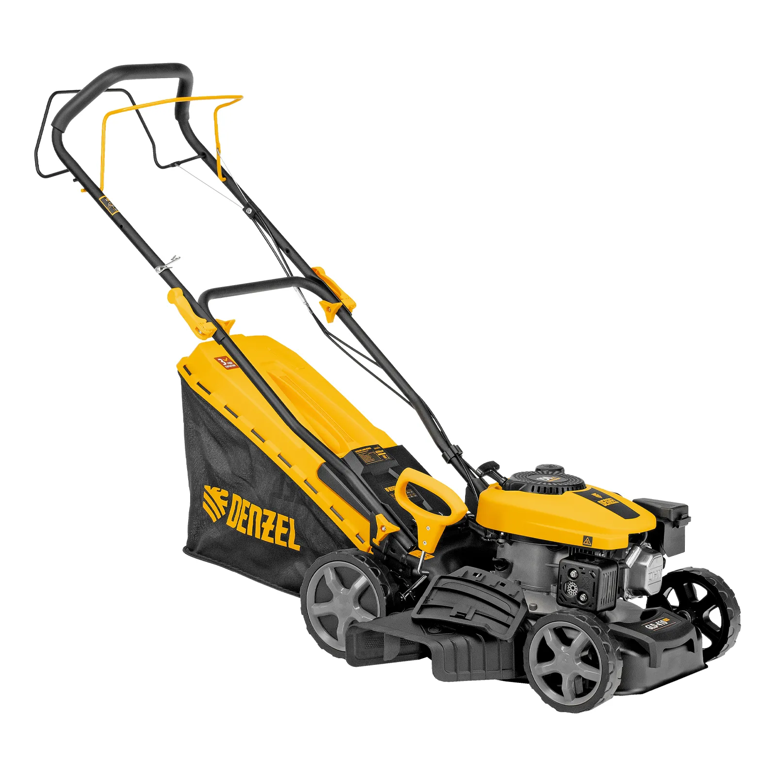 картинка Газонокосилка бензиновая GLD-410SP-K, 150 см3, 41 см, привод, 40 л// Denzel от магазина Одежда+
