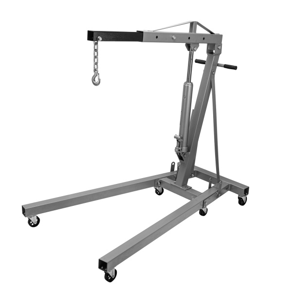 картинка Кран гидравлический, 2 т, H подъема 25-2200 мм, складной (комплект из 2 частей) Matrix от магазина Одежда+