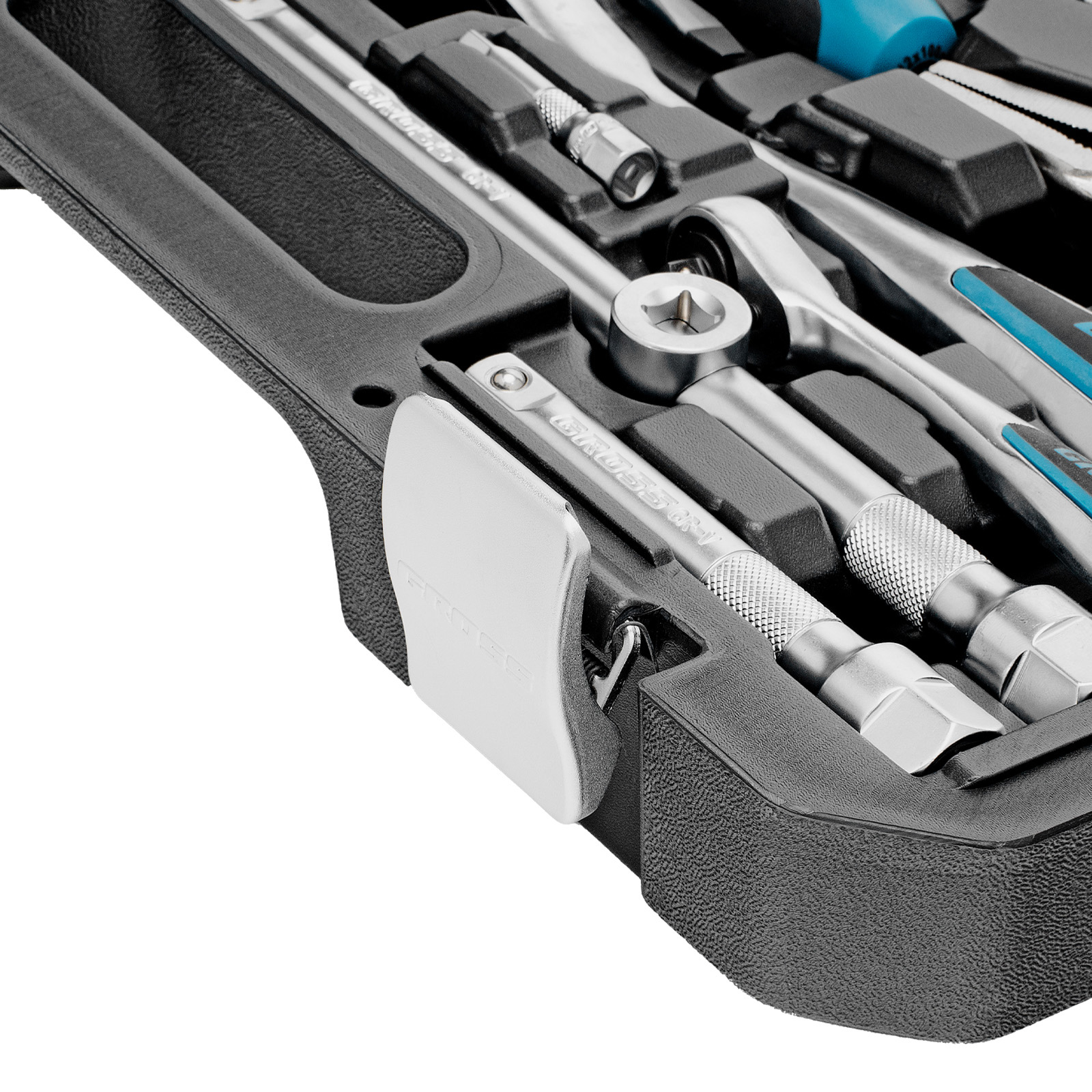 картинка Набор инструментов, 1/4", 1/2", CrV, 120 зубьев, 78 предметов Gross от магазина Одежда+