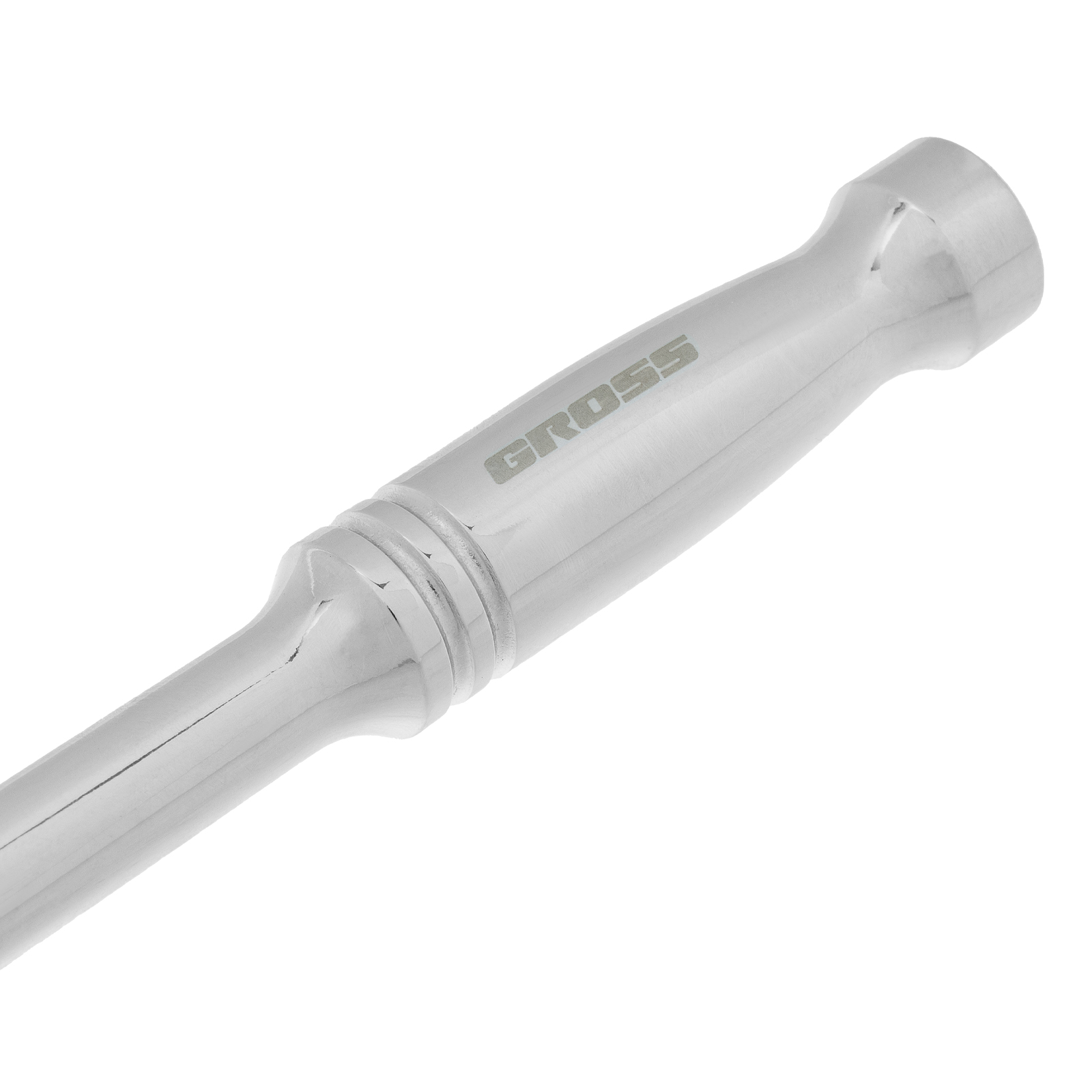 картинка Ключ-трещотка 1/4", CrV, 120 зубьев, цельнометаллический, хром Gross от магазина Одежда+
