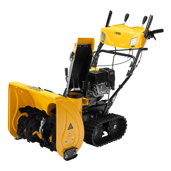 картинка Бензиновая снегоуборочная машина SBM 610DT PRO, 212cc, гусеницы, эл.старт, блок. дифф. Denzel от магазина Одежда+