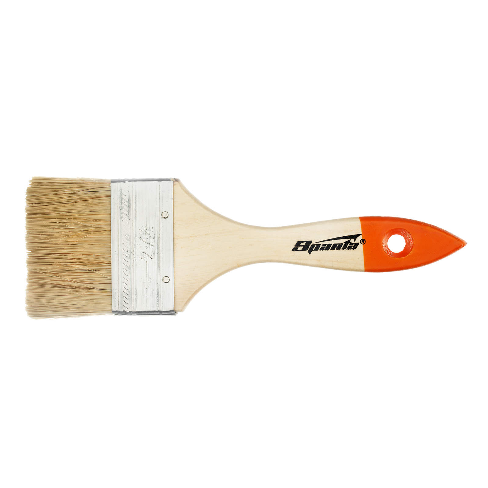 картинка Кисть плоская Slimline 2.5" (63 мм) натуральная щетина, деревянная ручка Sparta от магазина Одежда+