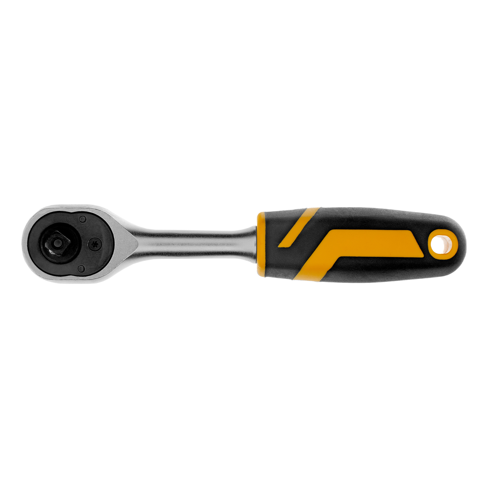 картинка Ключ-трещотка 1/4", 90 зубьев, с быстрым сбросом, CrV Denzel от магазина Одежда+