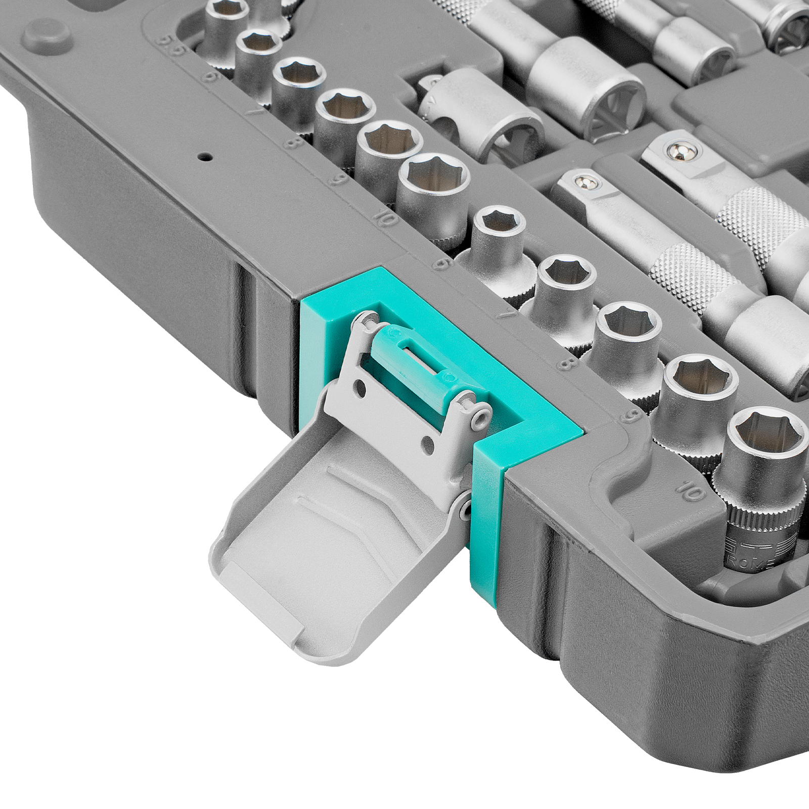 картинка Набор инструментов, 1/2",3/8", 1/4", CrV, пластиковый кейс 142 предмета Stels от магазина Одежда+