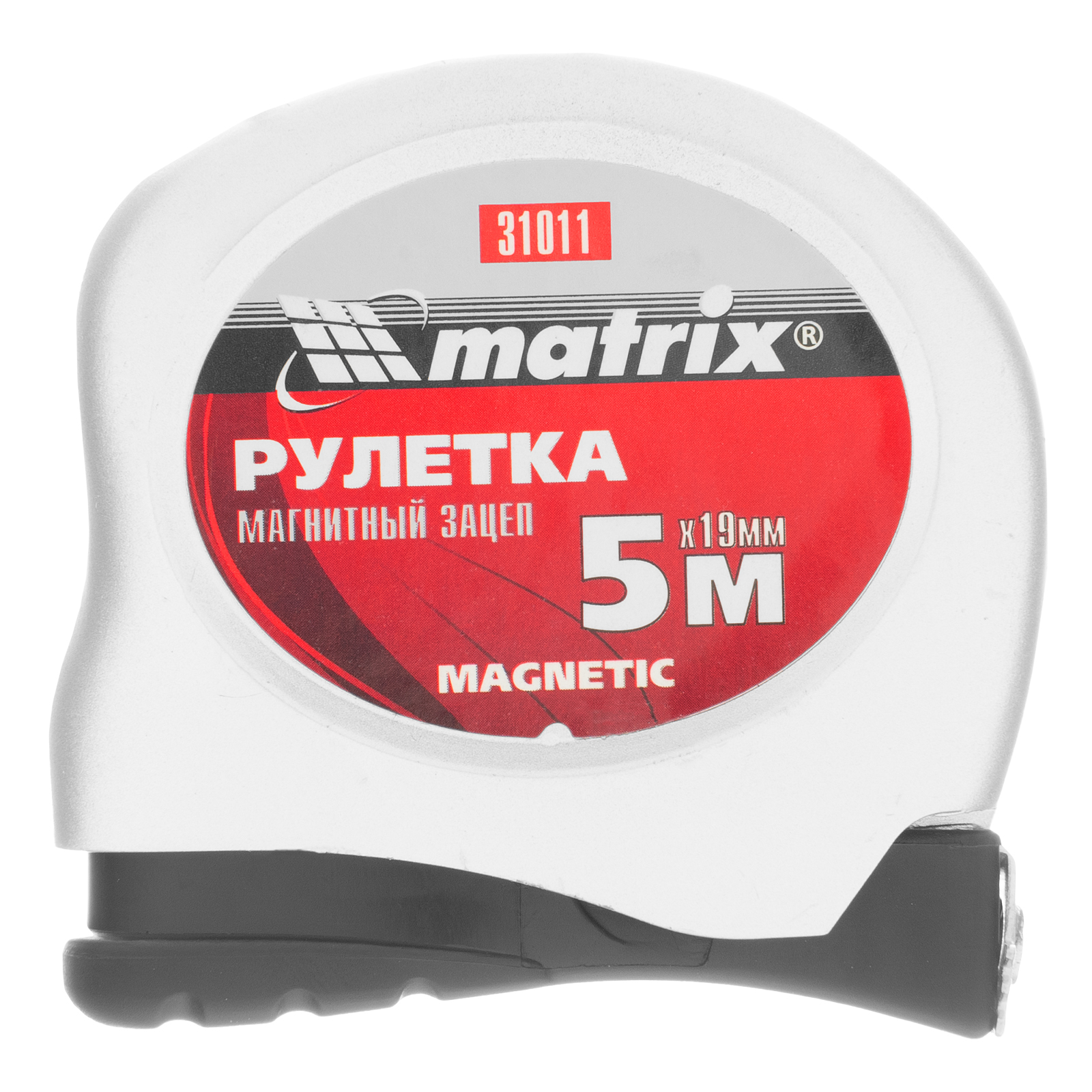 картинка Рулетка Magnetic,5 м х 19 мм,магнитный зацеп Matrix от магазина Одежда+