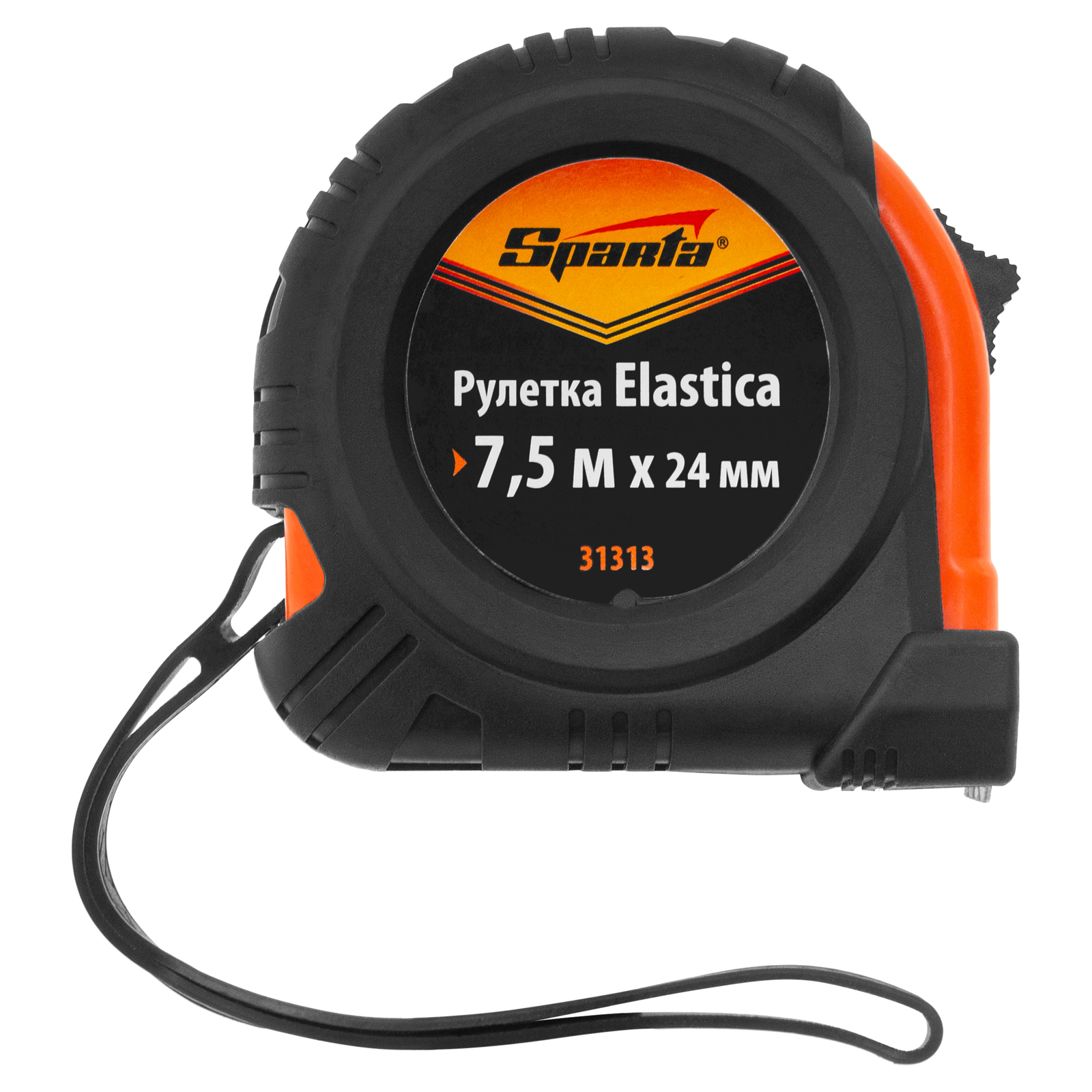 картинка Рулетка Elastica,7,5 м х 24 мм,обрезиненный корпус Sparta от магазина Одежда+