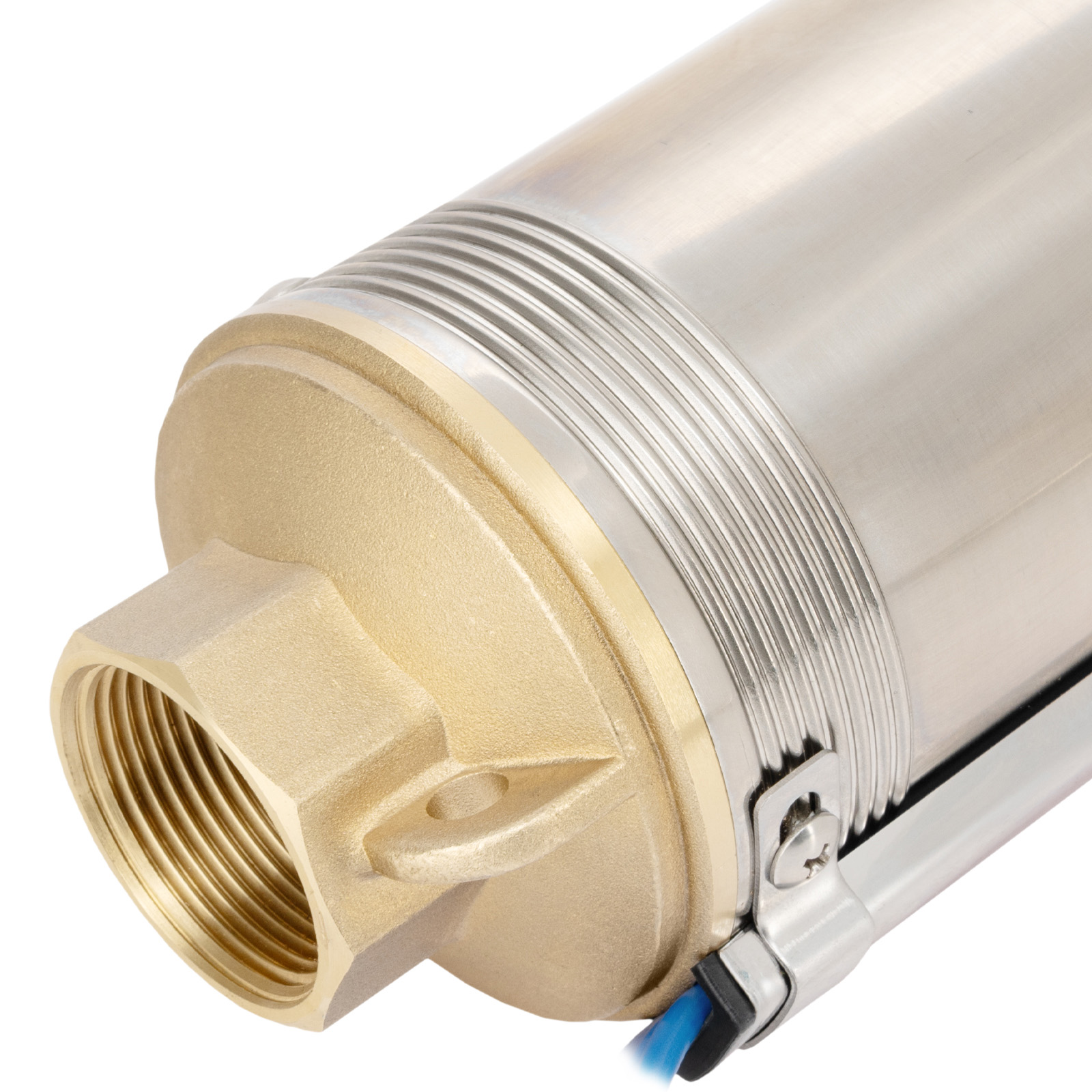 картинка Скважинный насос DWC-4-80, центробежный, диаметр 4", 1500 Вт, 5700 л/ч, напор 80 м Denzel от магазина Одежда+