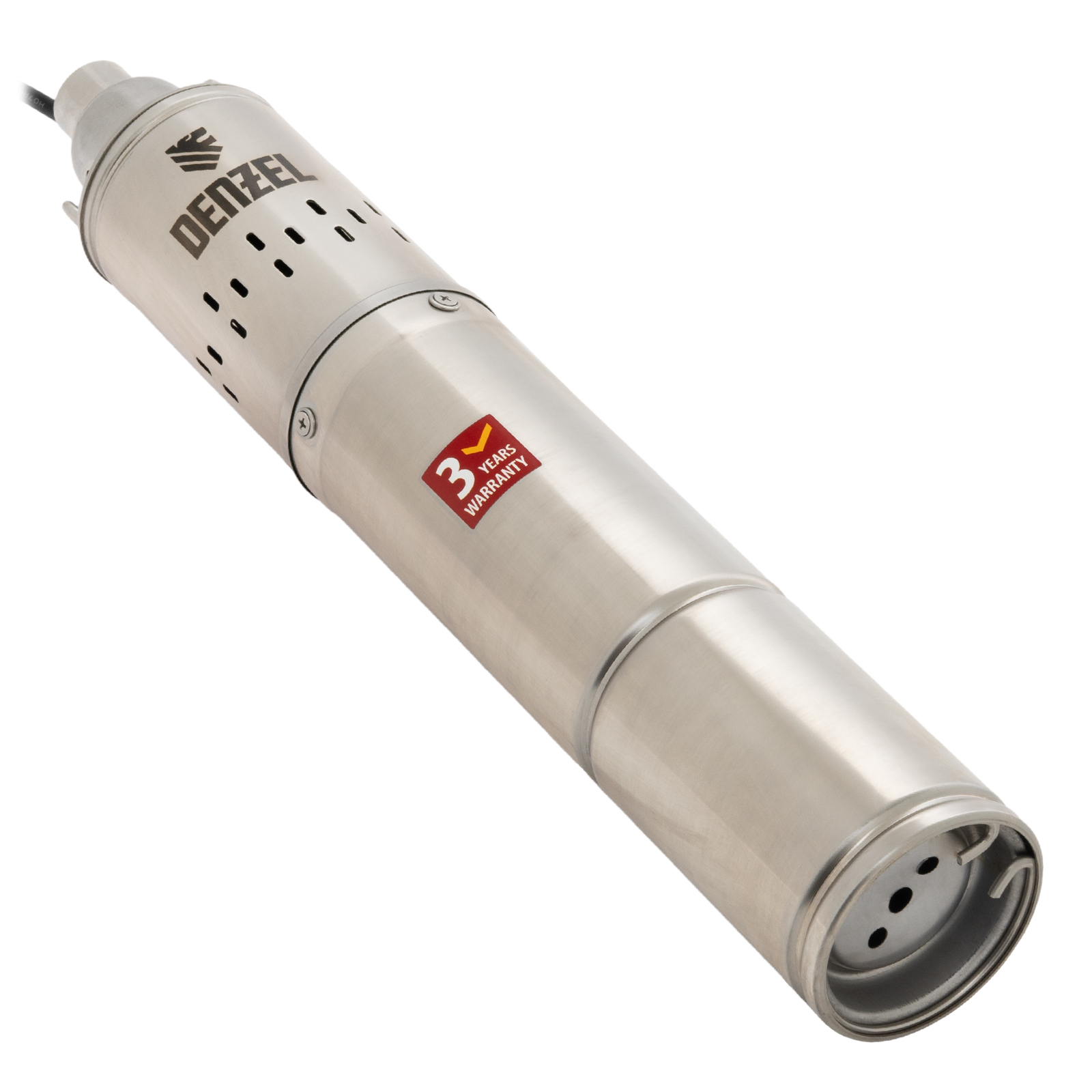 картинка Скважинный насос DWS-4-100, винтовой, диаметр 4", 800 Вт, 1700 л/ч, напор 100 м Denzel от магазина Одежда+