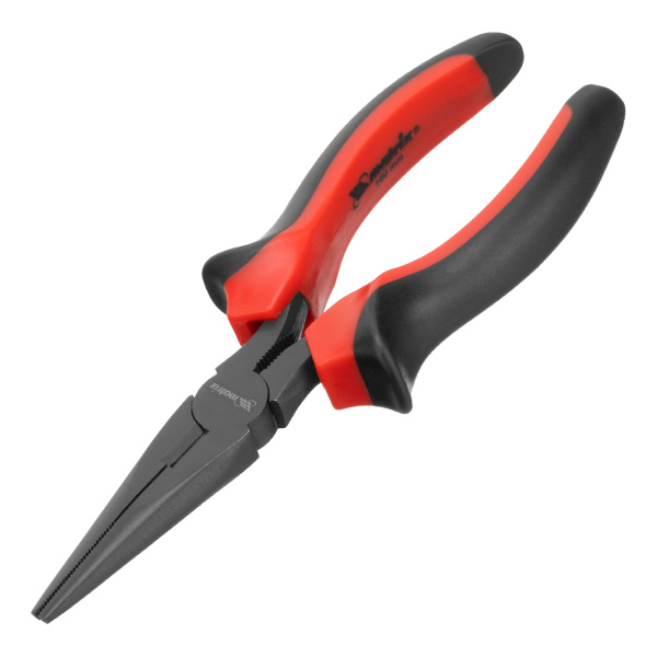 картинка Длинногубцы прямые Black Nickel, 160 мм, двухкомпонентные рукоятки Matrix от магазина Одежда+