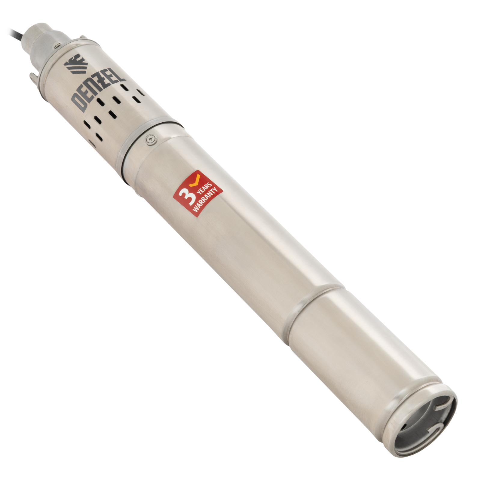 картинка Скважинный насос DWS-3-75, винтовой, диаметр 3", 500 Вт, 1600 л/ч, напор 75 м Denzel от магазина Одежда+