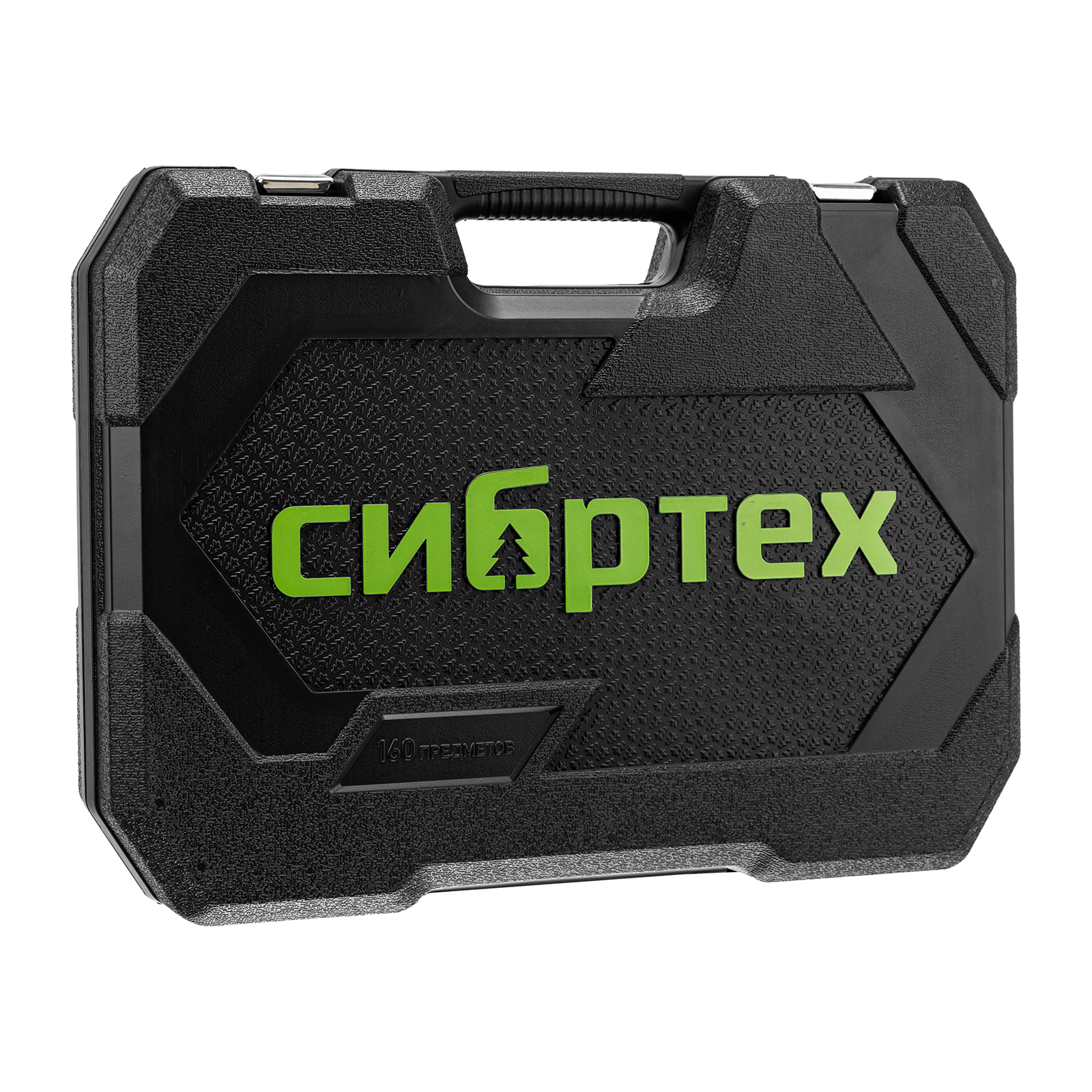 картинка Набор инструментов, 1/2", 3/8", 1/4", пластиковый кейс 160 предм. Сибртех от магазина Одежда+