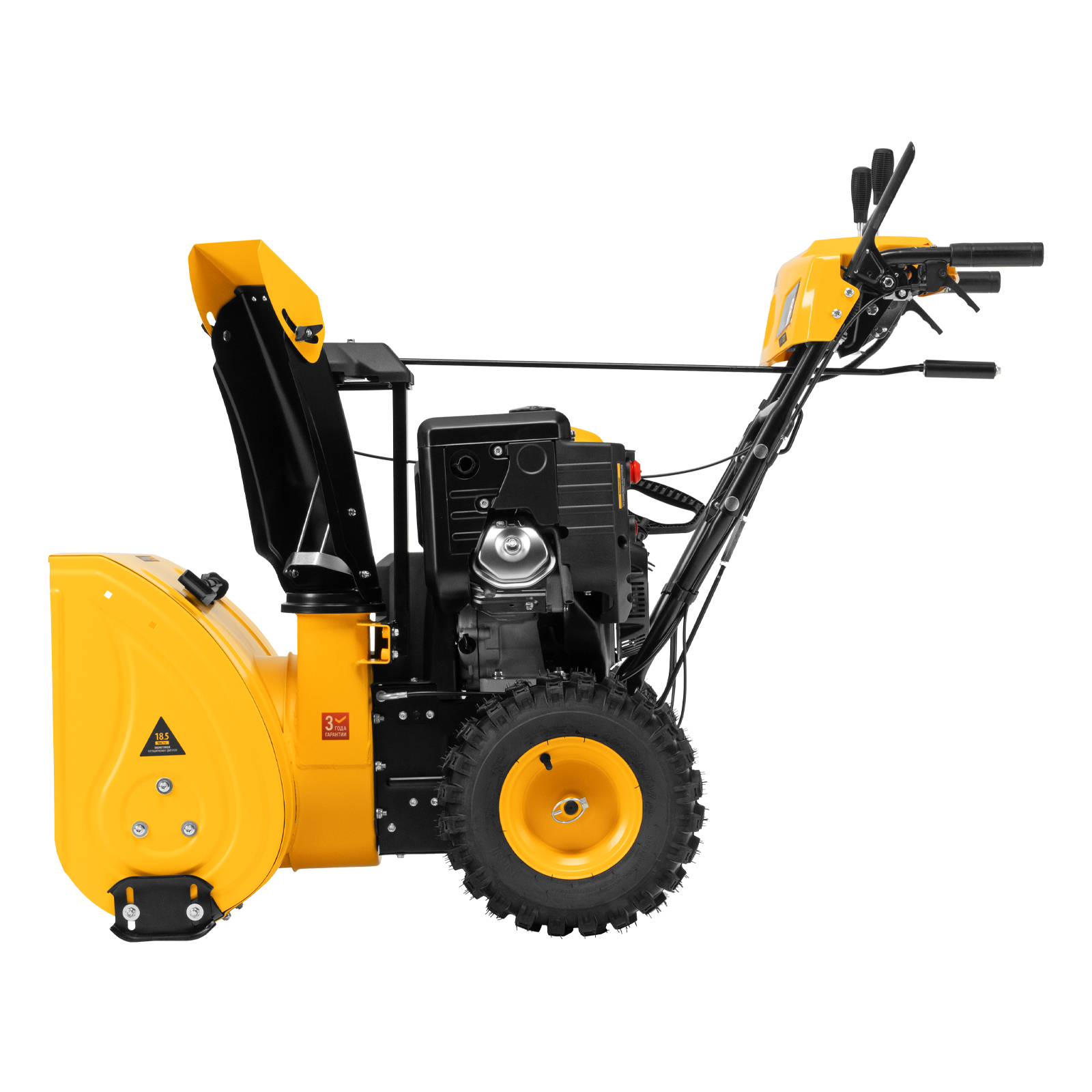 картинка Бензиновая снегоуборочная машина SBL 711D PRO, 302cc, эл.старт, фара, обогрев, блок. дифф. Denzel от магазина Одежда+